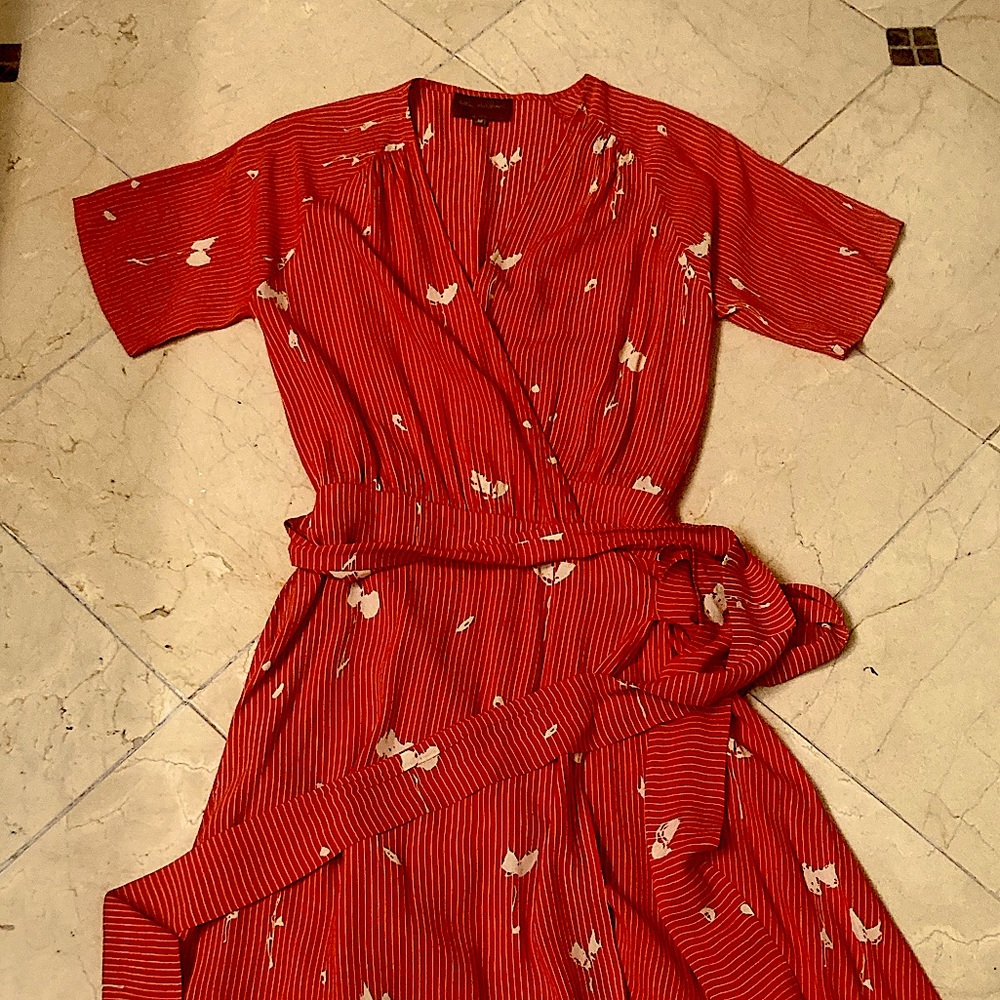 Anthropologie Bel Kazan Wrap Dress